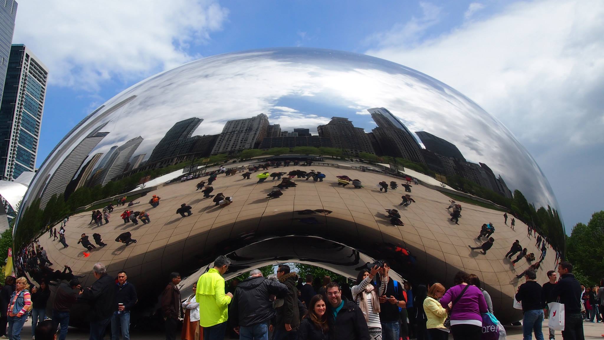 Photo of Cloud Gate 'The Bean' in Chicago by Chris Socha